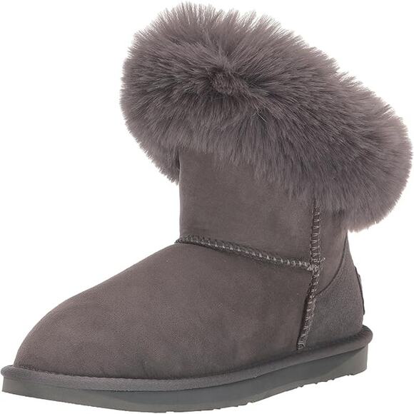 Australia Luxe Collective Women's Foxy Xtra Short Fashion Boot, Gray, Size 11 - Picture 7 of 8